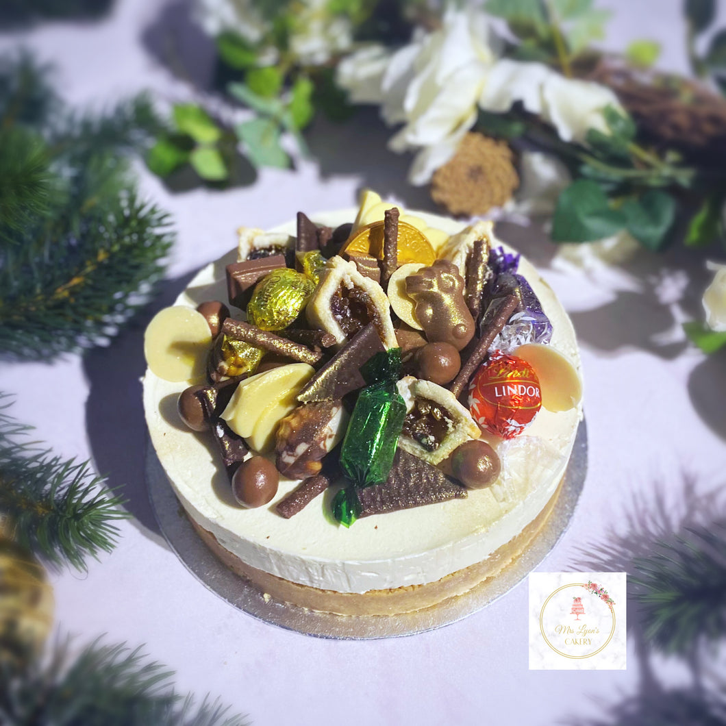 Loaded Christmas Cheesecake