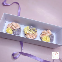 Load image into Gallery viewer, Mother&#39;s Day Cupcakes Box of 3
