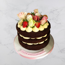 Load image into Gallery viewer, Undressed Flower Cake
