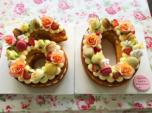 Elegant Number Cake