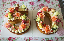 Load image into Gallery viewer, Elegant Number Cake
