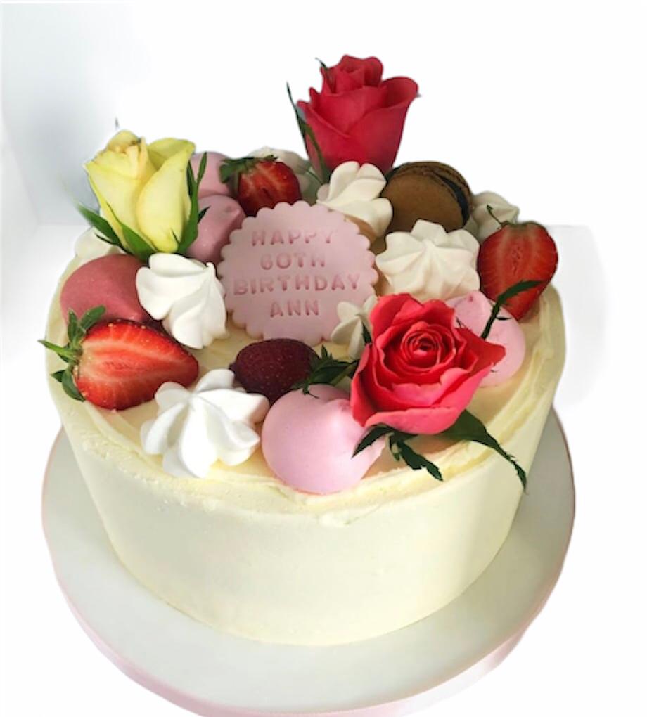 Dressed Flower Cake